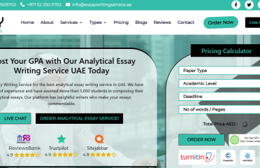 Essay Writing Service UAE